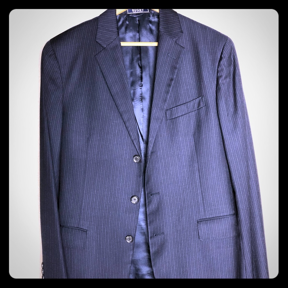 Ralph Lauren Rugby Pinstripe Wool Twill Suit
